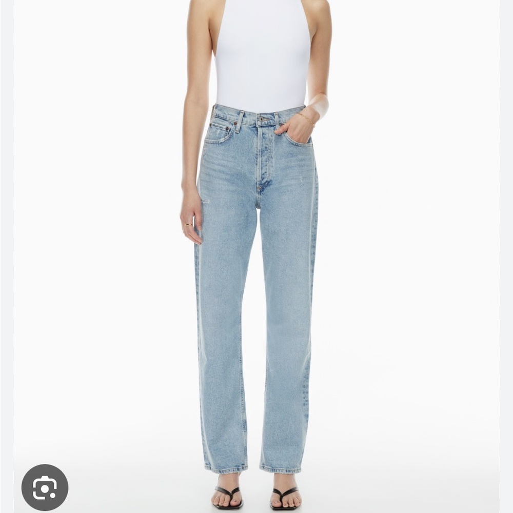 Citizens of humanity Eva relaxed straight leg jean in enchanted. Size 25. New